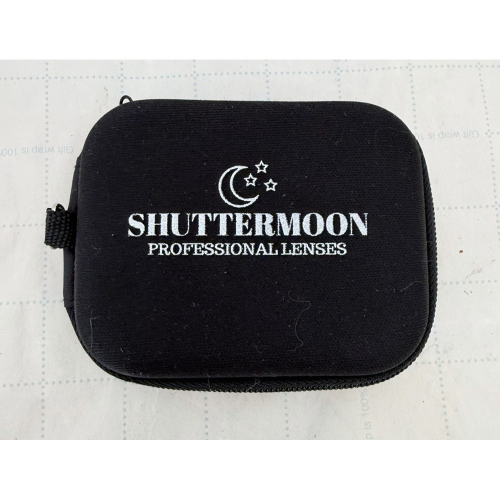 Shuttermoon Phone Camera Lens Kit Professional Lenses 5 In 1 In Soft Case‎